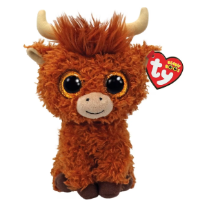 Boos Alfie. Brown highland cow 15cm