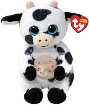 Ty Beanie Bellies. Herdly. Cow. 15cm