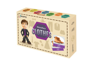 Geme MemoRace Clothes. Gra planszowa. Regipio