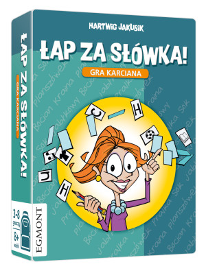 Łap za słówka. Wydawnictwo Egmont. Gra planszowa. Egmont gry