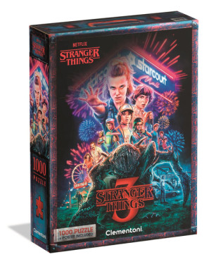 Puzzle 1000 elementów. Compact. Netflix Stranger Things