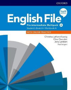 English File. 4th edition. Pre-Intermediate. Multipack A. Student's Book + Workbook + Online Practice BEZPŁATNY ODBIÓR W KSIĘGARNIACH