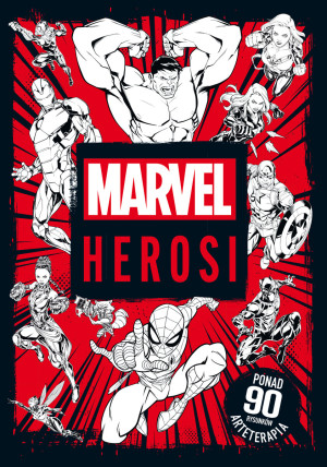 Arteterapia. Marvel. Herosi