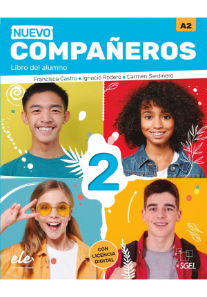 Nuevo Companeros 2 podręcznik + licencia digital  3 edicion /2021/