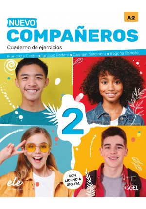 Nuevo Companeros 2 ćwiczenia + licencia digital 3 edicion /2021/