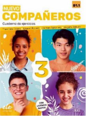 Nuevo Companeros 3 ćwiczenia + licencia digital 3 edicion /2022/