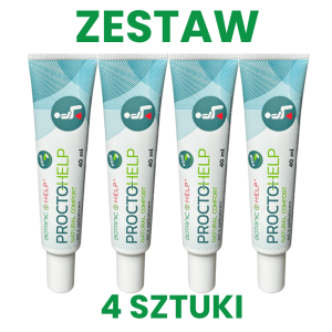 ProctoHelp Natural Comfort - Żel z Aplikatorem 40 ml ZESTAW 4 sztuki