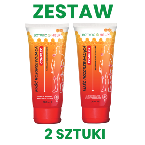 Maść Rozgrzewająca COMPLEX 200 ml ZESTAW - 2 sztuki