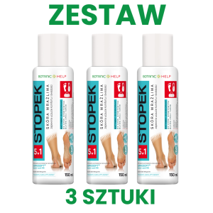 Dezodorant do stóp i obuwia stópek 5w1 150 ml ZESTAW 3 sztuk