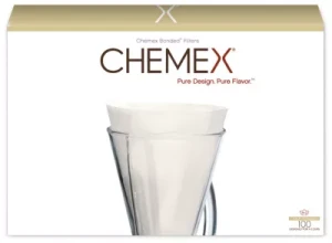 Filtres CHEMEX blancs x100 pour cafetier
