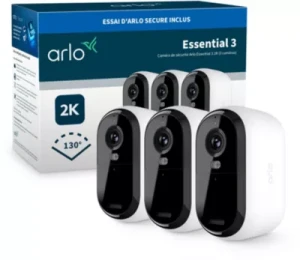 Pack ARLO 3 caméras ext Essential3 2k