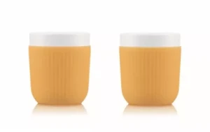 Set BODUM DOURO 2 tasses porcelaine avec