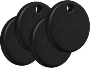 Tracker CHIPOLO POP porte cléfs x4 noir