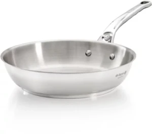 Poêle DE BUYER milady inox queue fonte 2