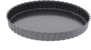 Moule à tarte DE BUYER cannelee fond fix