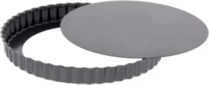 Moule à tarte DE BUYER rond cannele amov