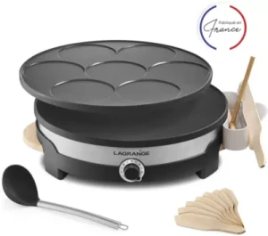 Crêpière LAGRANGE Tradi duo Grande crepe