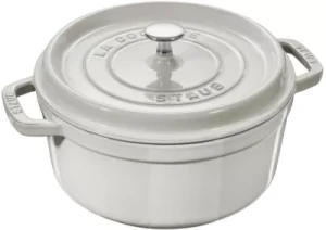 Cocotte ronde STAUB 24cm Truffe Blanche
