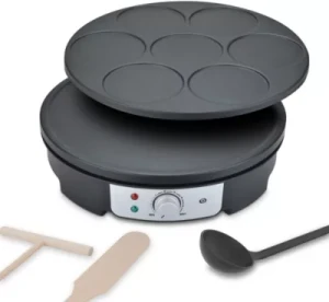 Crêpière ESSENTIELB ECPM4 2 en 1 grande