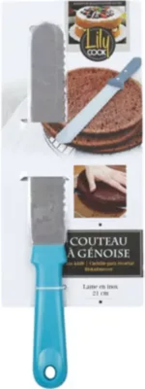 Couteau LILY COOK decoupe genoise 35cm