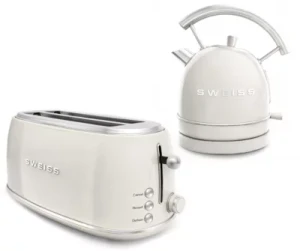G-Pain SWEISS + bouilloire vintage crème