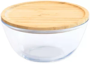 Bol PEBBLY Bol a mixer rond 1.6L avec co