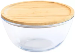 Bol PEBBLY Bol a mixer rond 2.6 L avec c