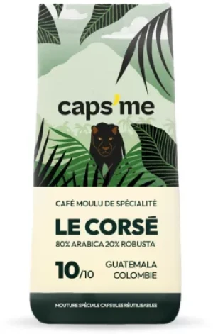 Café moulu CAPS ME de spécialité Le Cors