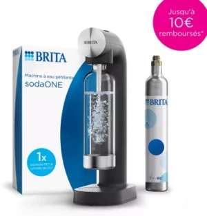 Machine Soda BRITA sodaone noire