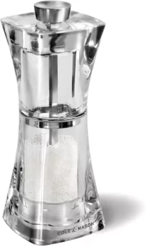 Moulin à sel COLE & MASON Crystal 125 mm