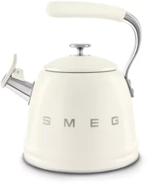 Bouilloire SMEG Sifflante 2.3L crème