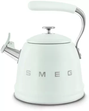 Bouilloire SMEG sifflante 2.3L vert past
