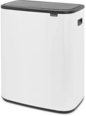 Poubelle BRABANTIA Bo Touch Bin 2X30L Wh