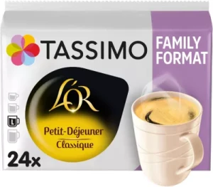 Capsules TASSIMO Petit Déjeuner CLASSIQU