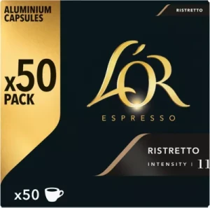 Capsules L'OR ristretto x50