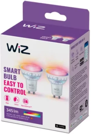 Ampoule WIZ GU10 Couleur 50W pack de 2