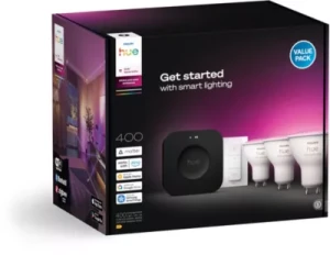 PACK PHILIPS HUE 3/GU10 White&Color; Ambi