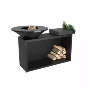 Brasero OFYR Island Black85 Ceramic Dark