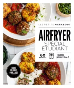 Livre MARABOUT recettes au Airfryer spéc