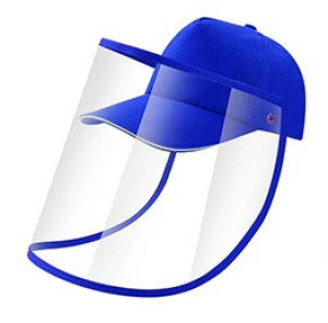 Sports cap with visor light pink