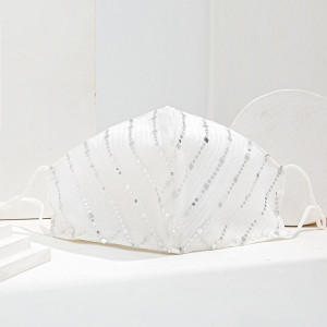 Masque en tissu Masque en tissu de mode bleu clair