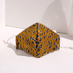 Masque en tissu Masques d’impression léopard (Guépard-motif masque) Brun