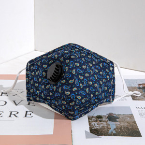 Masque en tissu Pasley Masques Bleu