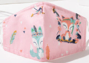 Masque en tissu Masque Renards Enfants