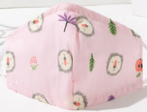 Masque en tissu Masque Pink Lion Enfants