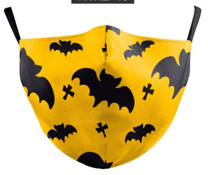 Masque en tissu Chauves-souris & Croix