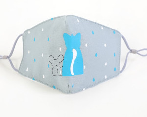 Masque en tissu Masque pour enfants chiens