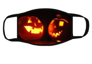 Stoffmaske Halloween Maske Jack lantern 3