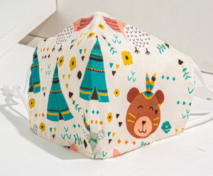 Masque en tissu Masque pour enfants aventurier