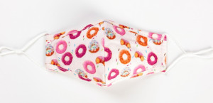 Masque en tissu Masque aux beignets